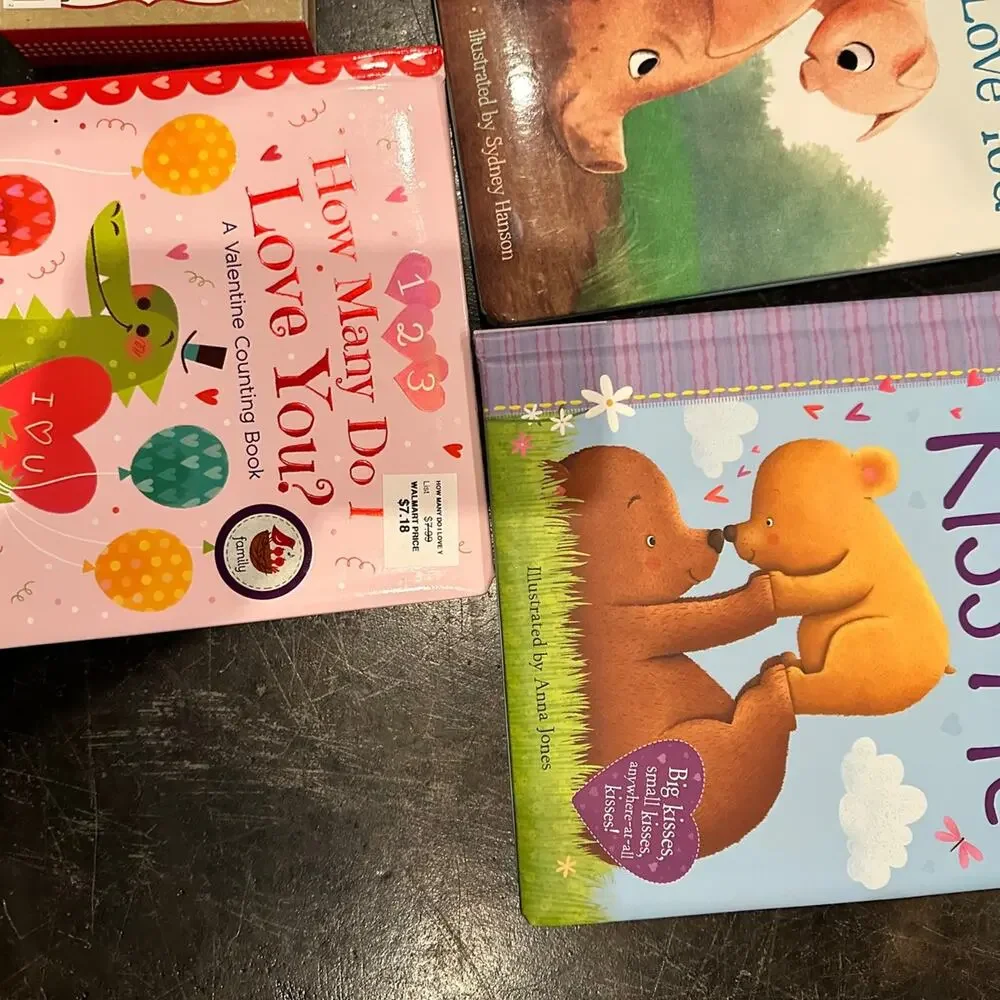 Children’s Books About Love, A Valentine Counting Book, and Gift Box
